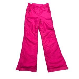 Polar Edge Youth Girls Ski Snow Snowboard Pants Size Large Pink Gators Comfort